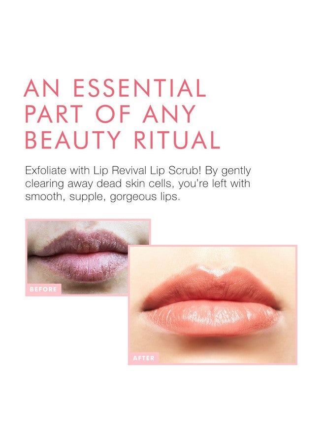 Beauty For Real Lip Revival Set Of 2 Includes Orange Spice & Spearmint Exfoliating & Hydrating Sugar Lip Scrub For Dry Chapped Or Lipstickstained Lips With Essential Oils Organic Vegan - Image 5