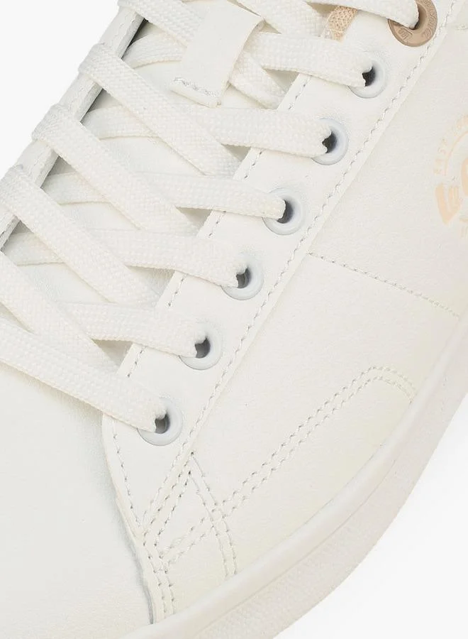 Lee Cooper BEIGE Women Lace-Up Sneakers for Women | Best Price UAE