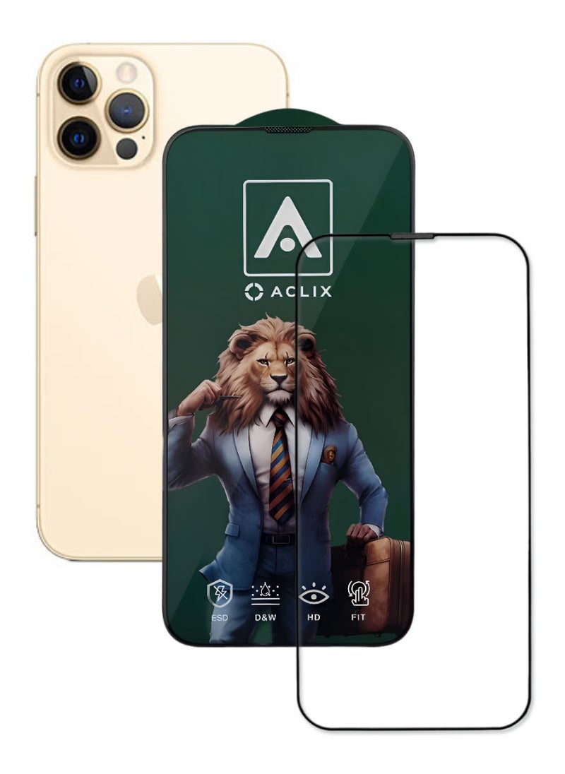 ACLIX Antistatic ESD Dustproof Premium Quality High Definition Tempered Glass Screen Protector Designed For  iPhone 11 Pro  - Image 1