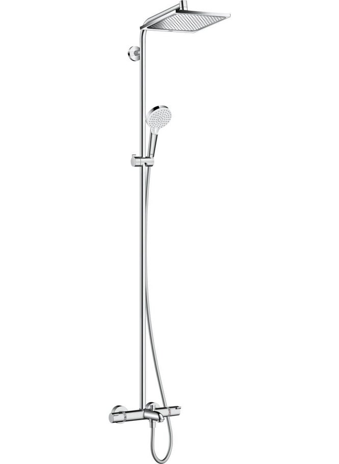 Crometta E Shower Column 240 1 Jet with Bathroom Thermostat - HNG27298000