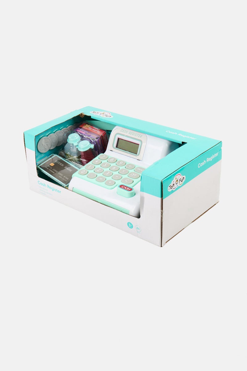 Ton O' Fun Calculator Cash Register 24 Pieces Play Set - Image 3