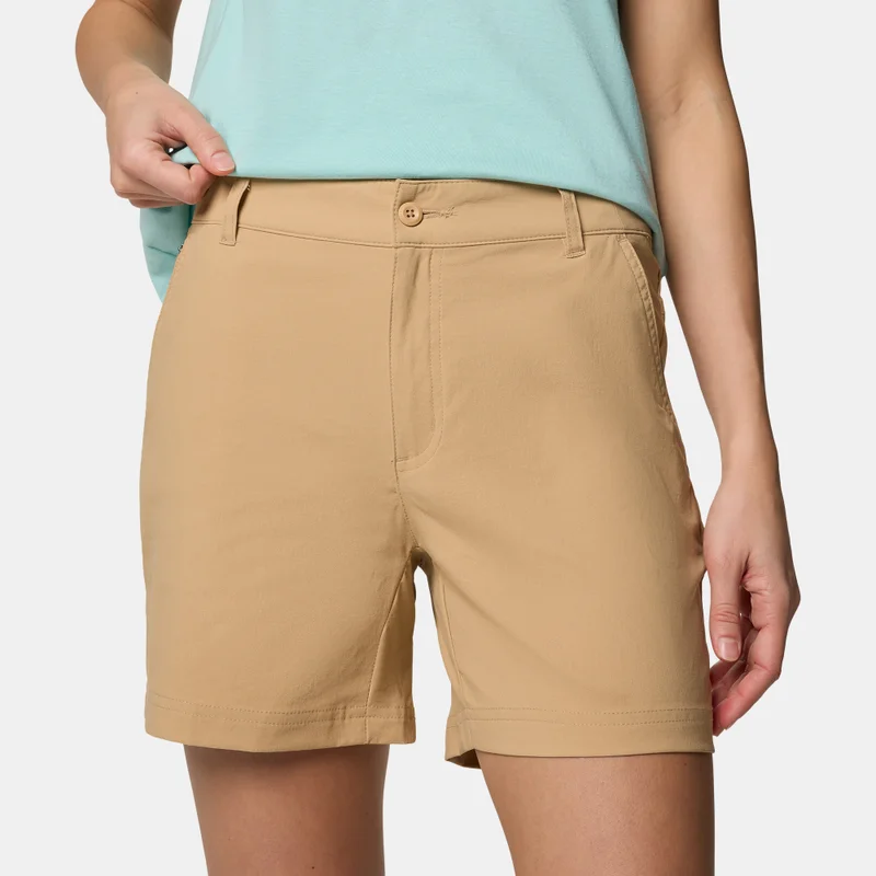 Columbia Brown Women's Leslie Falls Hiking Shorts for Women | Best Price UAE