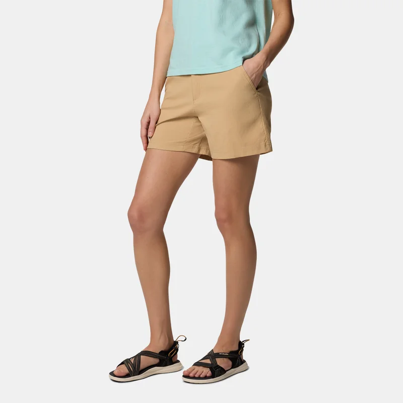 Columbia Brown Women's Leslie Falls Hiking Shorts for Women | Best Price UAE