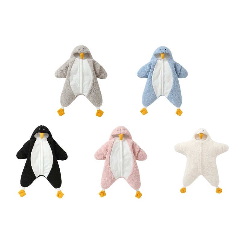 Baby Wearable Sleeping Bag  Fleece Newborn  Costume Wrap Blanket Crib Stroller Wraps Infant Sleeping - Image 2