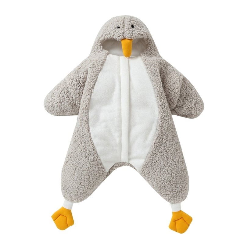 Baby Wearable Sleeping Bag  Fleece Newborn  Costume Wrap Blanket Crib Stroller Wraps Infant Sleeping - Image 1