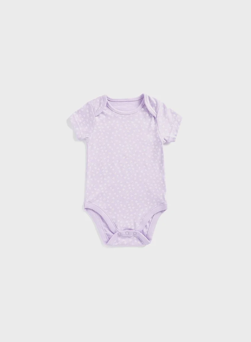 mothercare Kids 5 Pack Assorted Bodysuits