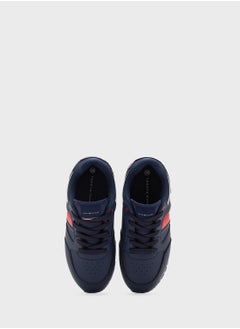 TOMMY HILFIGER Youth Low Top Lace Up Sneakers  - Image 4