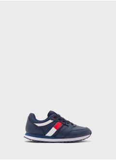TOMMY HILFIGER Youth Low Top Lace Up Sneakers  - Image 1