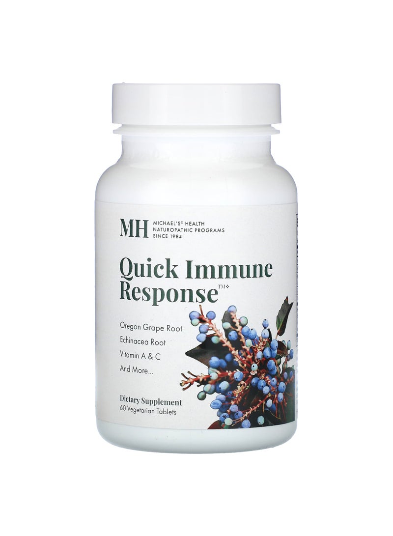 Quick Immune Response, 60 Vegetarian Tablets