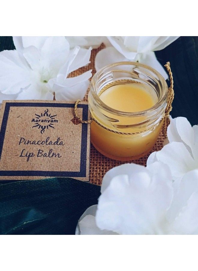 Aaranyam Organic ; Pina Colada Lip Balm For Men & Women Heals And Repairs Lasting Moisture Sun Protection & Nourishes 75 G - Image 2