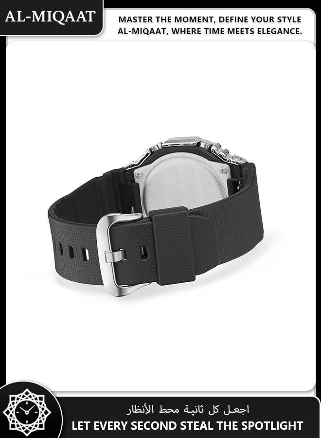 Casio G-Shock GBM-2100-1A Men’s Bluetooth Watch – Solar Power, Carbon Case, Shock Resistant, Minimalist Slim Design - Image 5