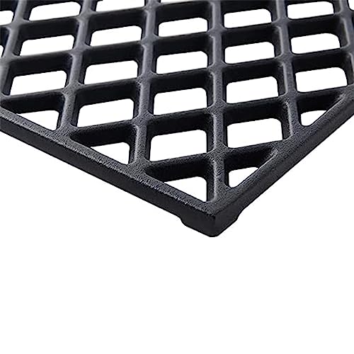 Grillflame Traeger Grill Grate KIT0451 HDW436 Grill Replacement Parts for Ironwood 885 Pro 780 Traeger 780 Pro Cast Iron Cooking Grates HDW443 Traeger Pellet Somker Grill Parts BBQ Grill Grids 3pcs - Image 4