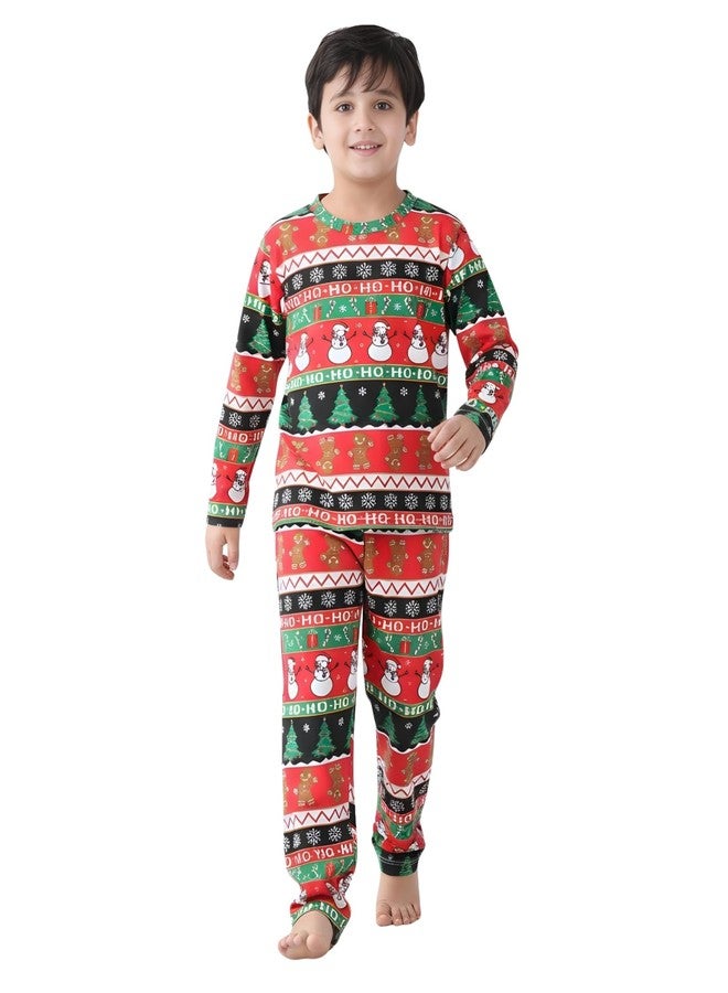 ANTHRILO Christmas RED Long Sleeve Pyjama Set - RED | 0-6 Months - Image 1