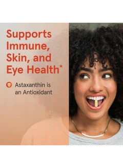 jarrow formulas Astaxanthin 12 Mg 60 Servings (Softgels) Algal Antioxidant Carotenoid Supports Immune Skin & Eye Health Dietary Supplement Gluten Free Non Gmo  - Image 5
