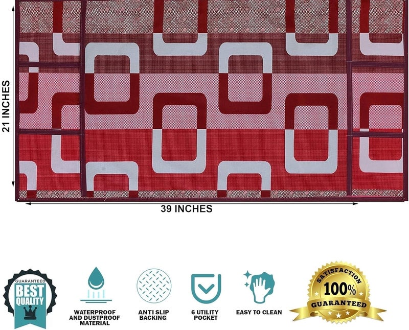 Cread Craft Cread Craft 1 Knite Fridge Cover3 PVC MatFridge Cover Set Combo 4 pcs Set CC04  - Image 3