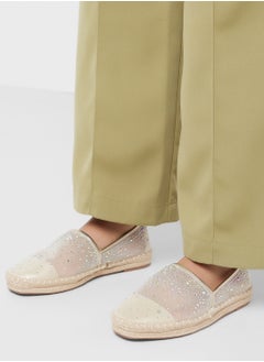 ELLA Mesh Diamante Espadrille  - Image 5