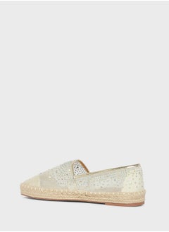 ELLA Mesh Diamante Espadrille  - Image 2