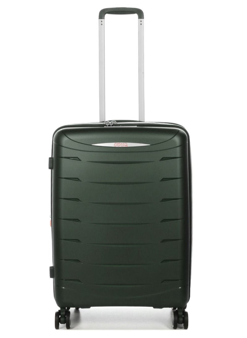 جامب فورانو 2 PP حقيبة سفر صلبة قابلة للتوسيع عربة أمتعة 66 سم كاكي متوسط - Image 2