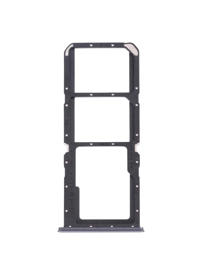 erorex For OPPO Realme V13 5G SIM Card Tray + SIM Card Tray + Micro SD Card Tray (Blue) - Image 1