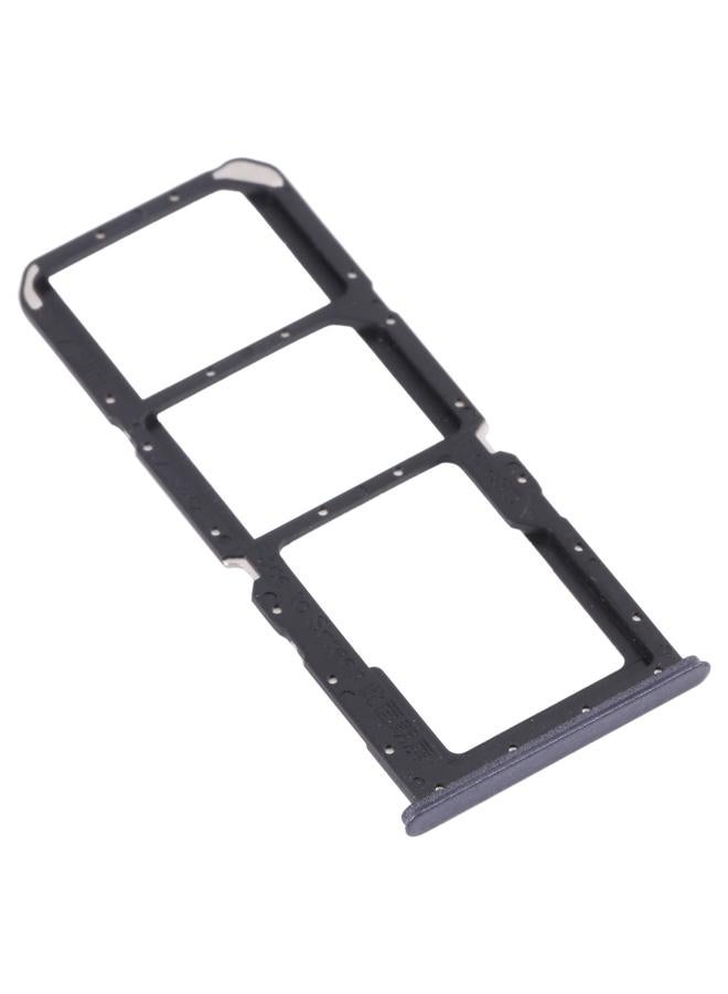 erorex For OPPO Realme V13 5G SIM Card Tray + SIM Card Tray + Micro SD Card Tray (Blue) - Image 2