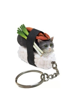 Oasisgalore Cat Keychain - Blind Box Includes 1 of 5 Collectable Figurines - Features a Detachable Keyring  - Image 2