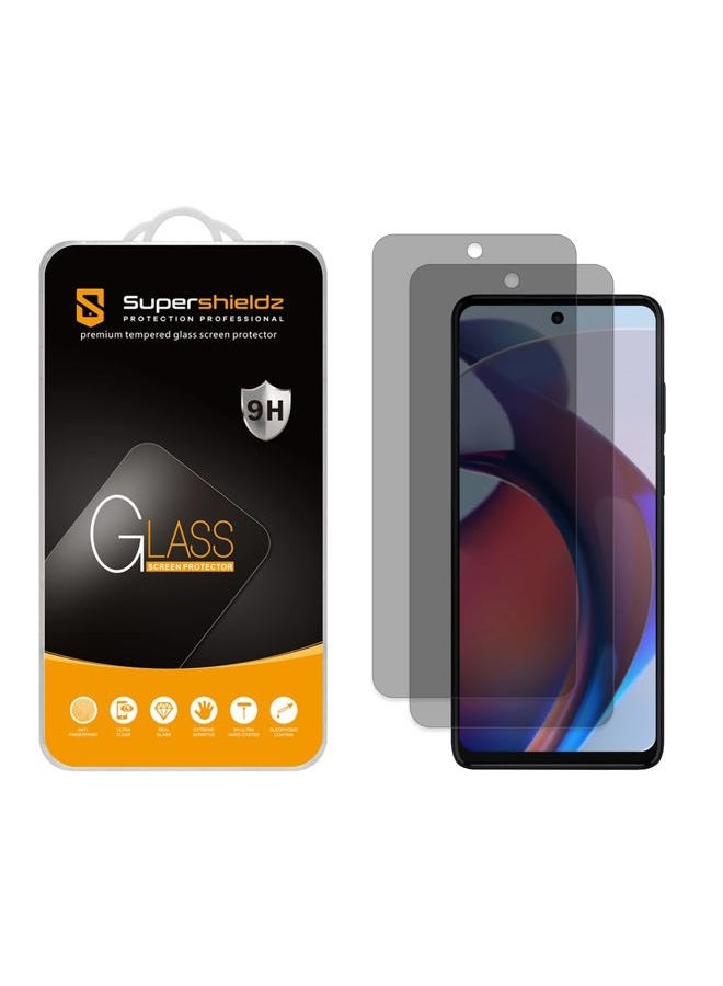Supershieldz (2 Pack) (Privacy) Anti Spy Screen Protector Designed for Motorola Moto G Stylus (2023), Tempered Glass, Anti Scratch, Bubble Free - Image 1