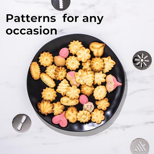 Reifier 14-Piece Cookie Press Set - Upgraded - Stainless Steel Disks & Storage Case - Heavy-Duty Design - Image 3