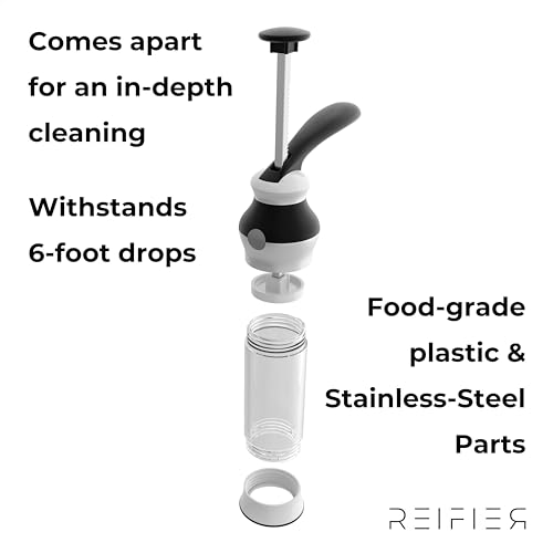 Reifier 14-Piece Cookie Press Set - Upgraded - Stainless Steel Disks & Storage Case - Heavy-Duty Design - Image 5