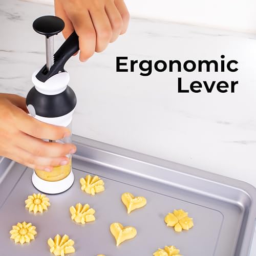 Reifier 14-Piece Cookie Press Set - Upgraded - Stainless Steel Disks & Storage Case - Heavy-Duty Design - Image 4