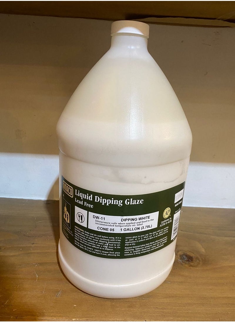 Amaco - Amaco Glaze Dw-11 Gal Dipping White - Image 1