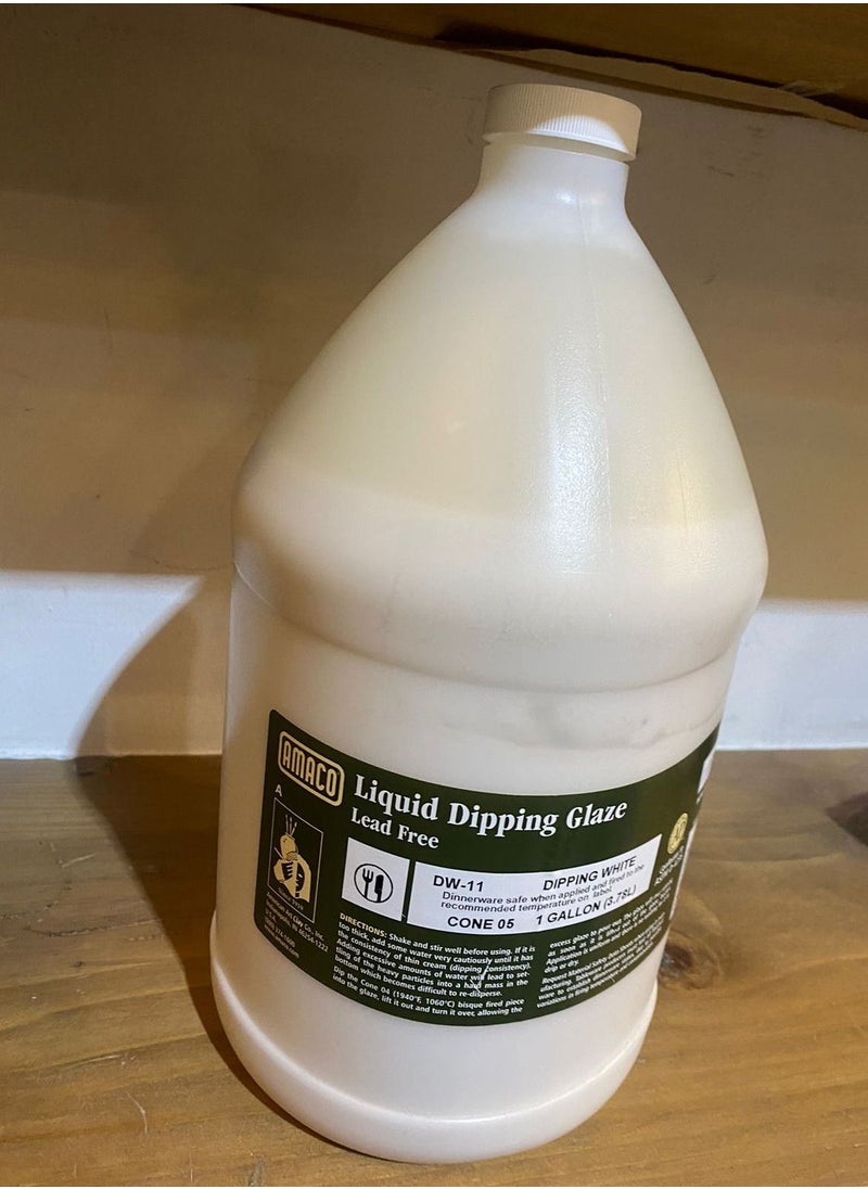 Amaco - Amaco Glaze Dw-11 Gal Dipping White - Image 1