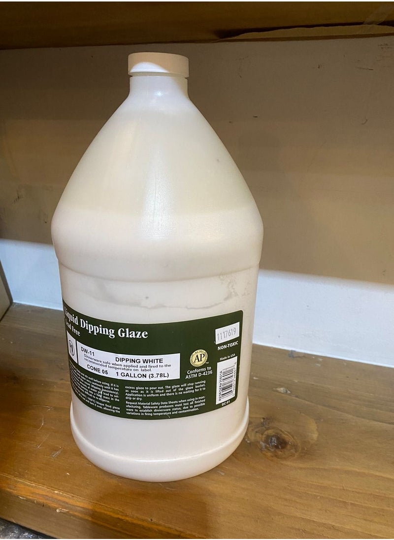 Amaco - Amaco Glaze Dw-11 Gal Dipping White - Image 1