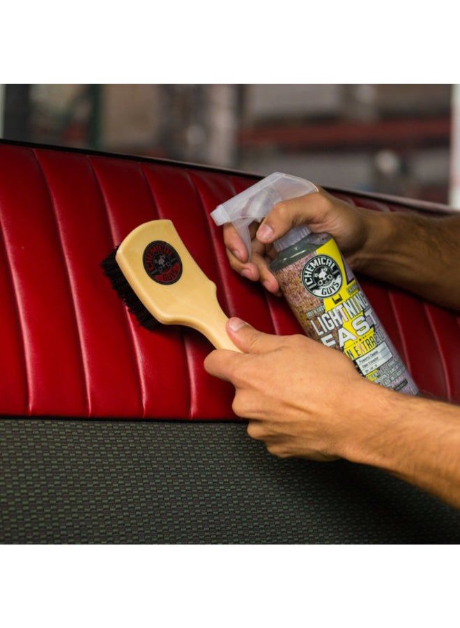 Chemical Guys Nifty Interior Car Detailing Brush Beige and Black 6.35 x 6.35 x 21.59 cm 7000412 - Image 3