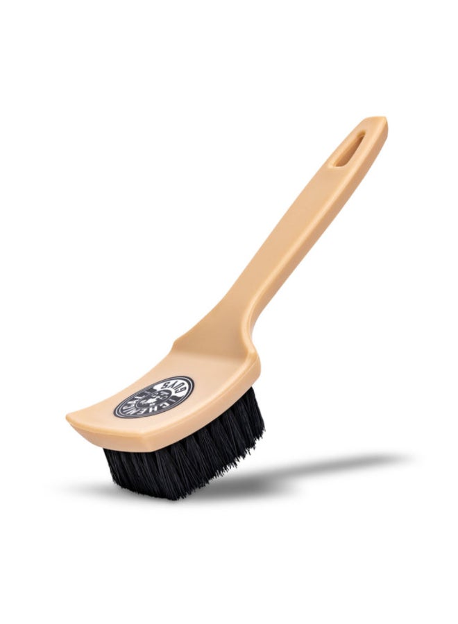 Chemical Guys Nifty Interior Car Detailing Brush Beige and Black 6.35 x 6.35 x 21.59 cm 7000412 - Image 1