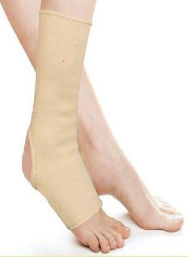 GRAZIA Tight Fit Sports Ankle Wear and Supporter- Compatible with Surgical and Sports Activity Ankle Support - Medium - Image 4