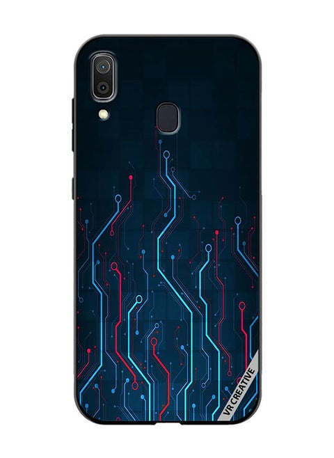 Protective Case Cover For Samsung Galaxy A30 Electronic Circuit Boards_ Design Multicolour