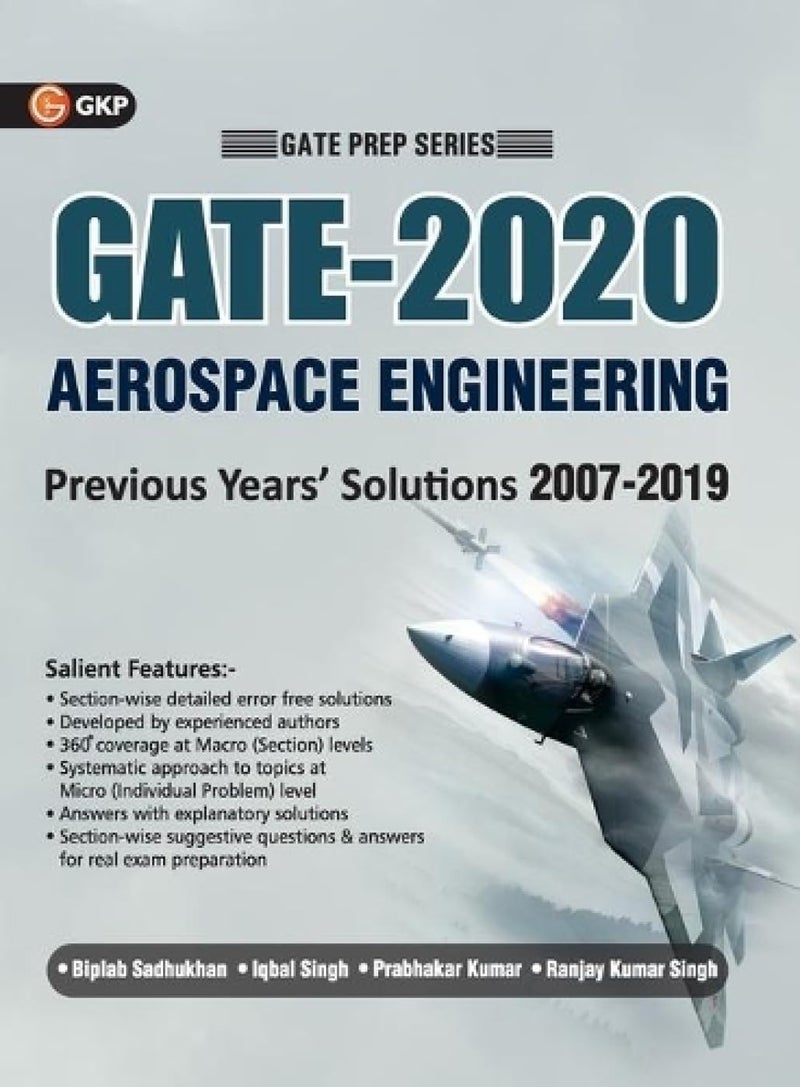 GATE 2020 - Aerospace Engineering - 13 Years' Section-wise Solved Paper 2007-19  - Image 1