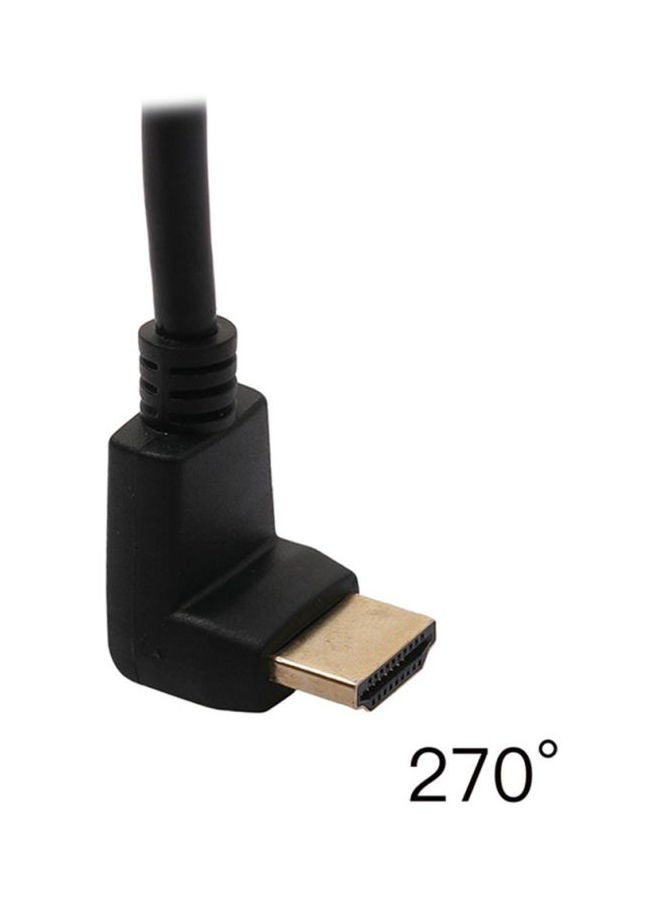 NIBEMINENT HDMI Male To HD Cable Black - Image 5