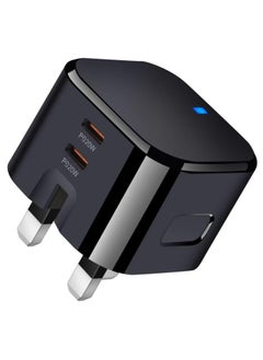 Necomi 20W Fast Charger USB C Charger Foldable, USB C Charger 20W PD Fast Type C Plug-Black  - Image 1