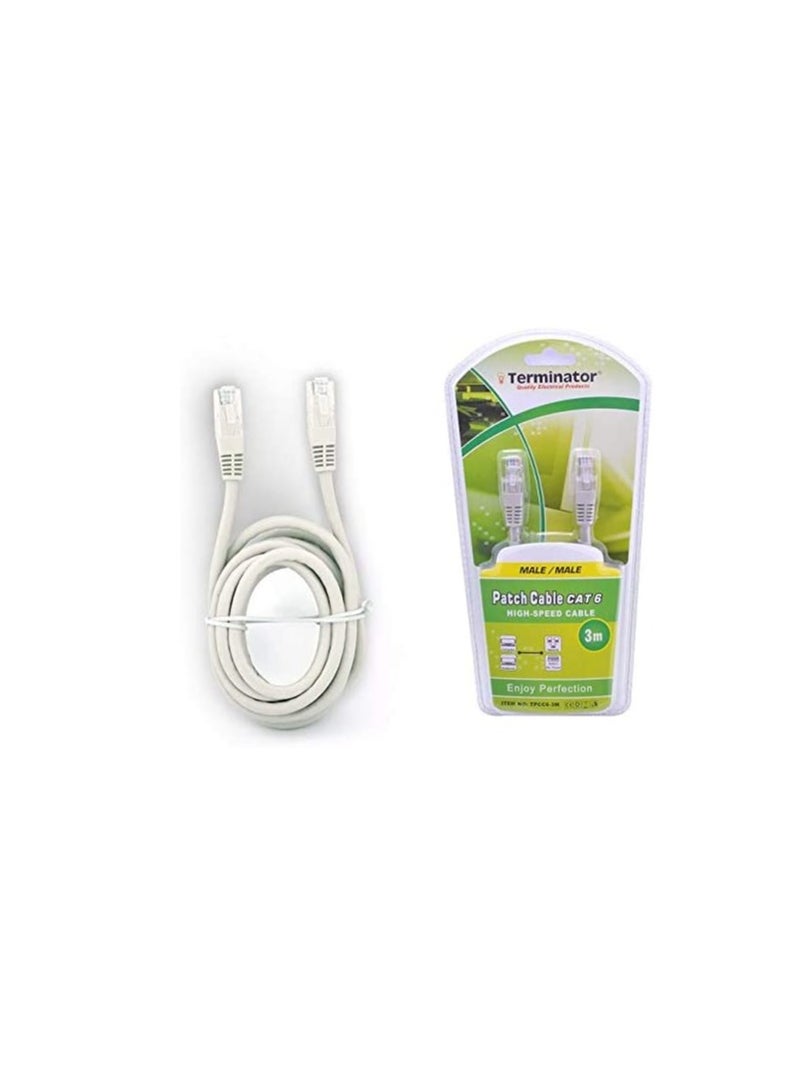 Terminator High speed Patch Cable CAT6 3.0 Meters - TPCC-3 - Image 2