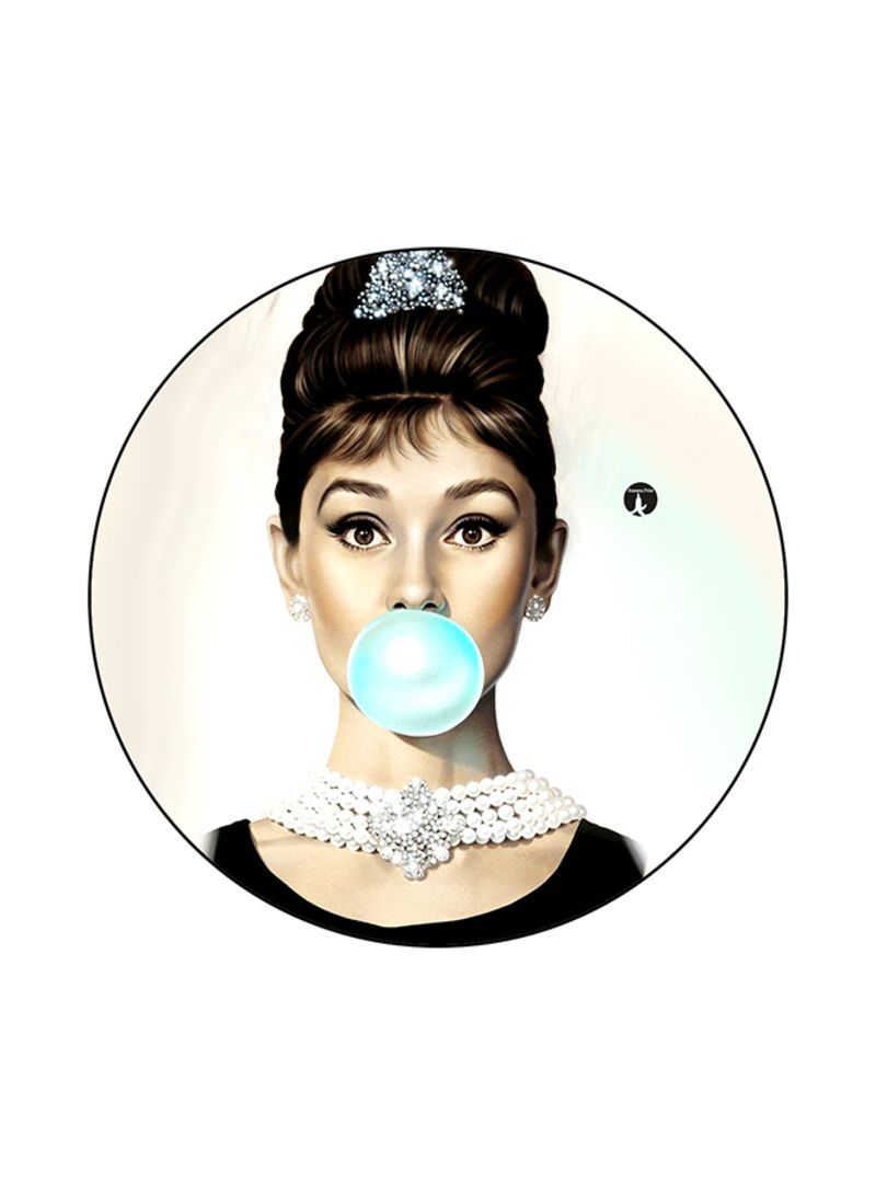 RKN A Girl Printed Mouse Pad Multicolour