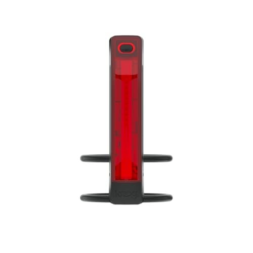 Knog Plus Bike Rear Light - LED Bike Tail Light – Rear Light Mounts to Your Seat Post, Seat Stay or Clips on Clothing - USB Rechargeable, Waterproof, Ultralight Cycling Safety - Black - Image 2
