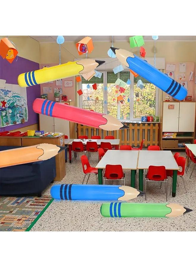 5pcs Inflatable Colored Pencils For Bachelor Graduation Birthday Party Favors - Image 2