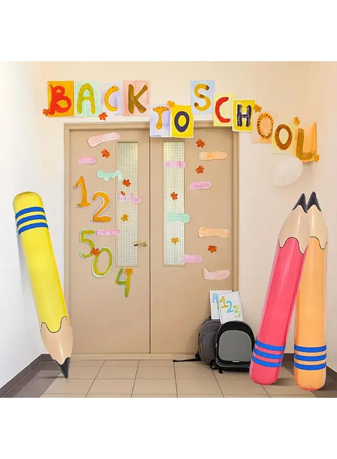 5pcs Inflatable Colored Pencils For Bachelor Graduation Birthday Party Favors - Image 5
