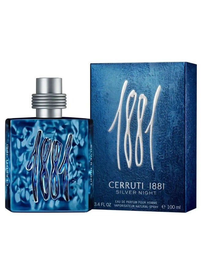 CERRUTI 1881 Silver Night EDP 100ml - Image 2