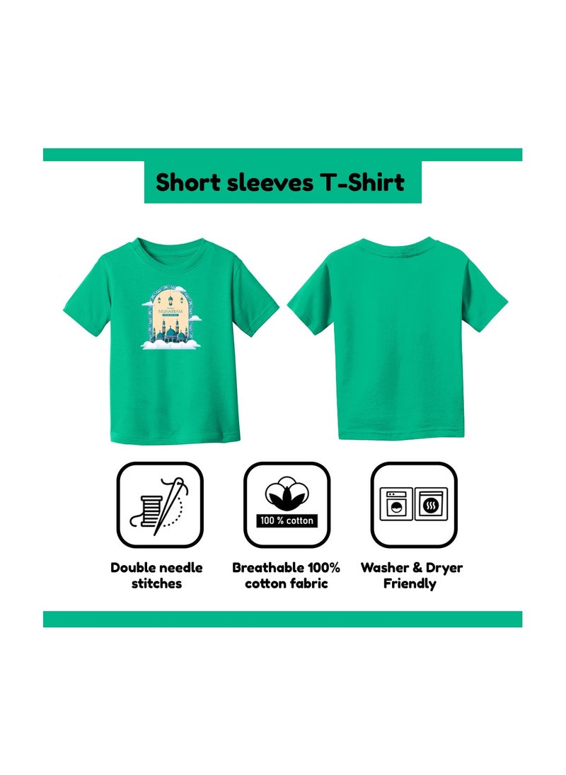 PRINTSHOP4ME - Islamic New Year Men's T-Shirt–Half Sleeve Round Neck Cotton Tshirt-Soft&Breathable Fabric Ideal For Daily Wear&Special Occasions - Image 1