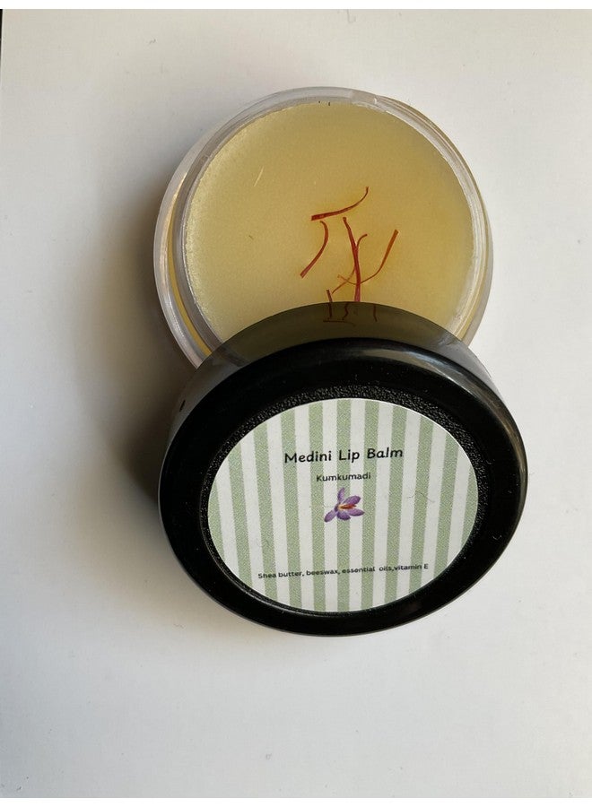 Medini Kumkumadi Lip Balm, Ultra Hydrating, Repairs Chapped Lips, 8g - Image 1