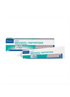 Virbac CET Enzymatic Toothpaste| Eliminates Bad Breath by Removing Plaque & Tartar Buildup | Best Pet Dental Care Toothpaste | Poultry Flavor, 2.5 oz tube  - Image 1