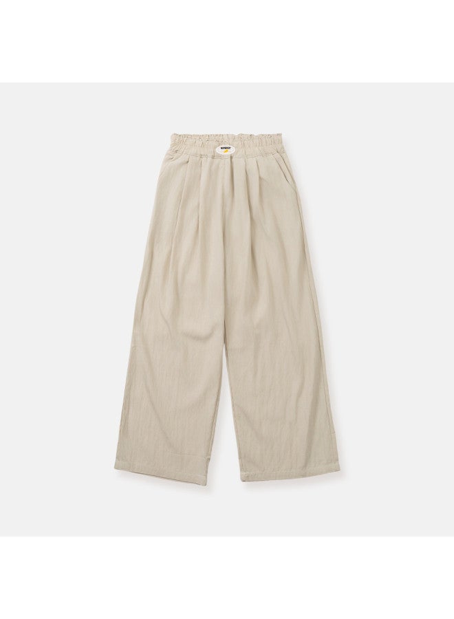 Bumblebee Girls Mosquito-repellent Pants Thin Summer Kids Outfit Ice Silk Wide-leg Trousers Girls Long Pants Big Kids Yamamoto Straight Pants - Image 4