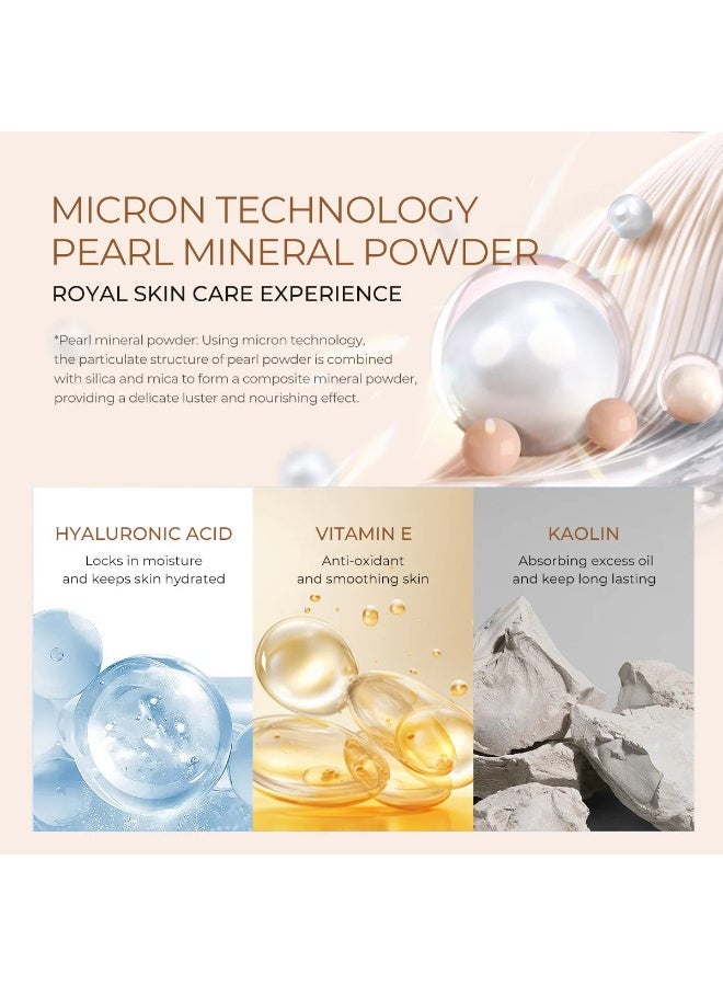 SACE LADY Pearl Face Powder SPF30 PA+++ – Shade 04 Medium Tan – Oil Control, Waterproof Matte Setting Powder - Image 5